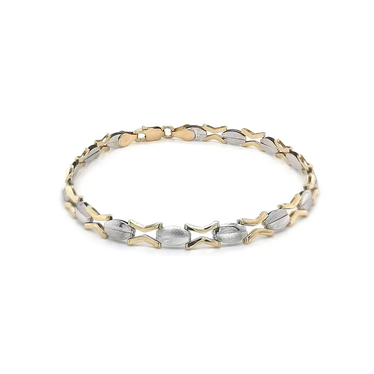 Zlatý Náramek z Kombinovaného Zlata