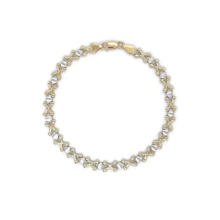 Zlatý Náramek z Kombinovaného Zlata