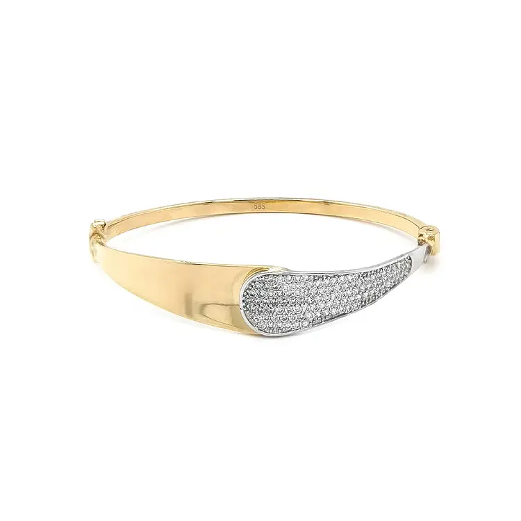 Zlatý Náramek se Zirkony