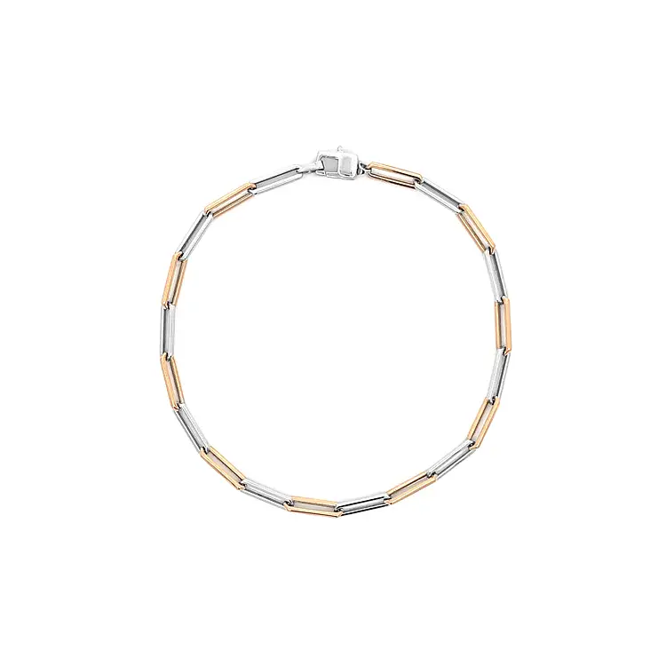 Zlatý Náramek z Kombinovaného Zlata