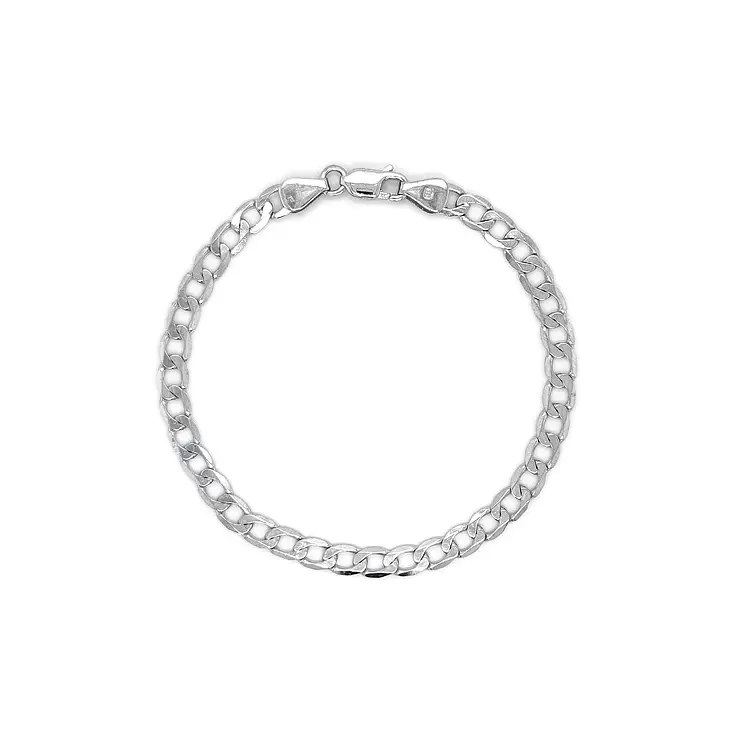 Náramek z Bílého Zlata Pancíř