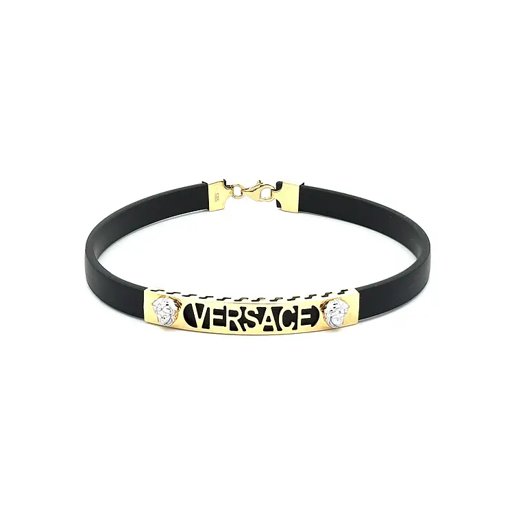 Zlatý Náramek s Kaučukem