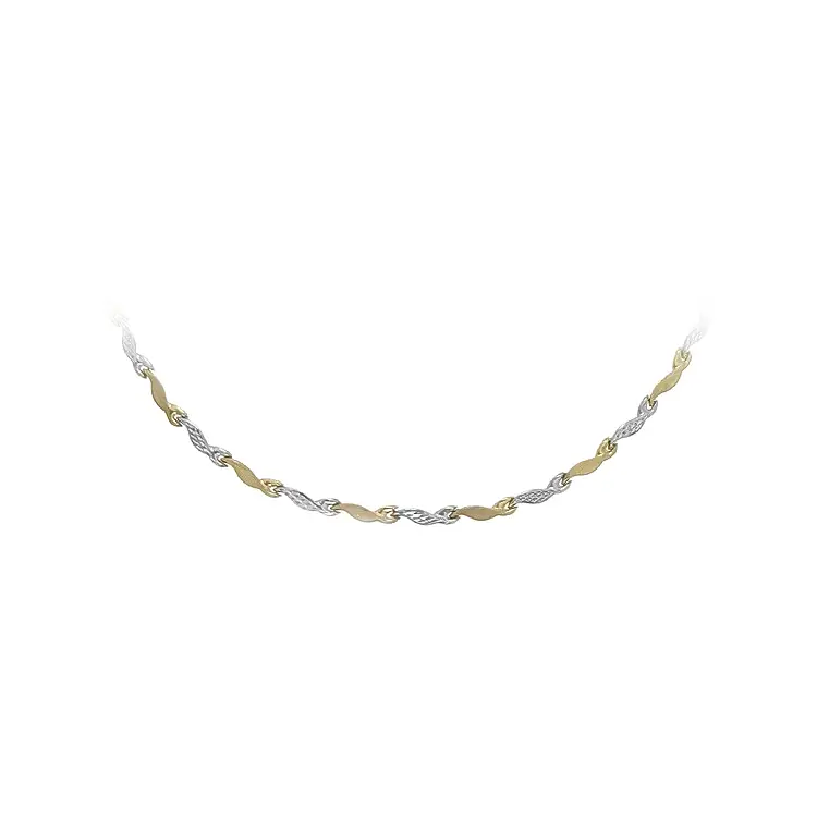 Dámský Náhrdelník z Kombinovaného Zlata
