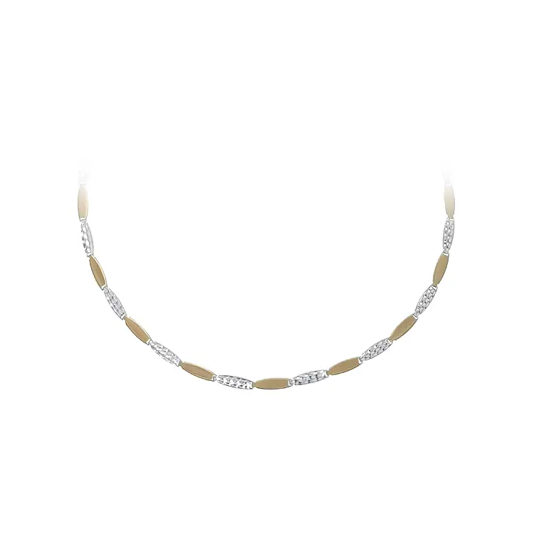 Zlatý Dámský Náhrdelník z Kombinovaného Zlata