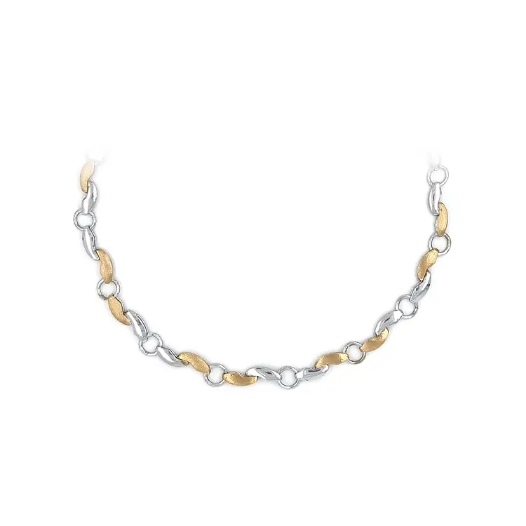 Zlatý Dámský Náhrdelník z Kombinovaného Zlata