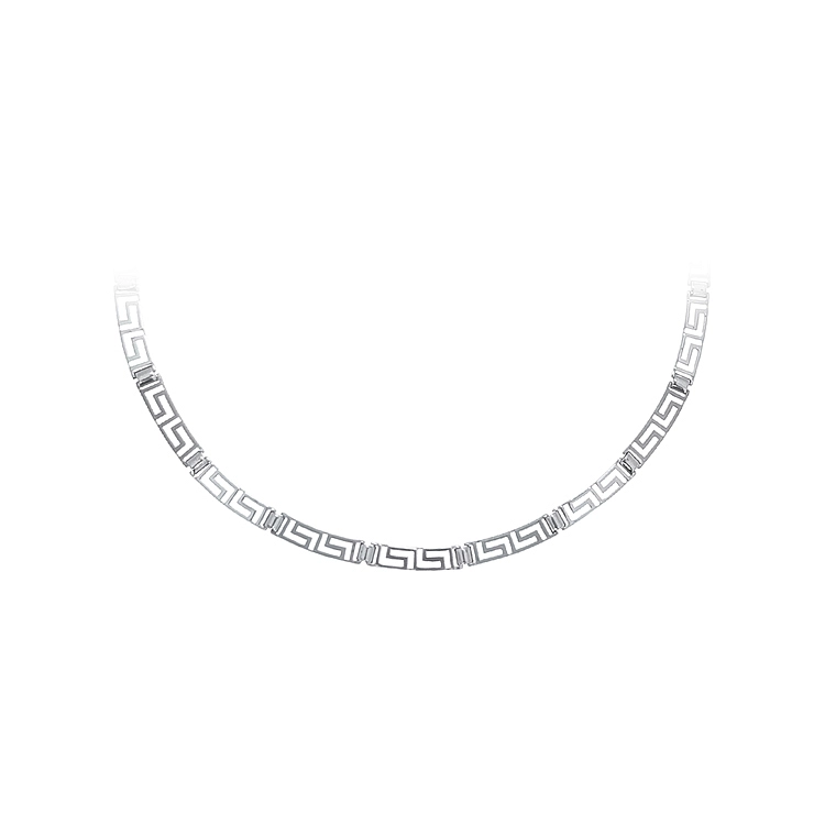 Ladies White Gold Necklace