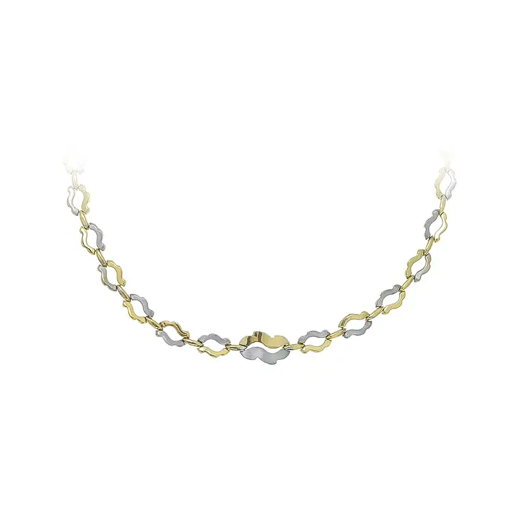 Dámský Náhrdelník z Kombinovaného Zlata