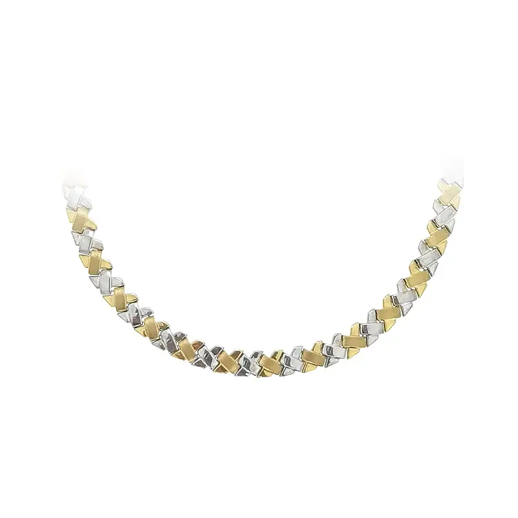 Dámský Náhrdelník z Kombinovaného Zlata