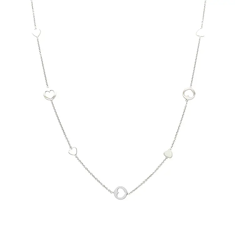 Zlatý Náhrdelník se Srdíčky