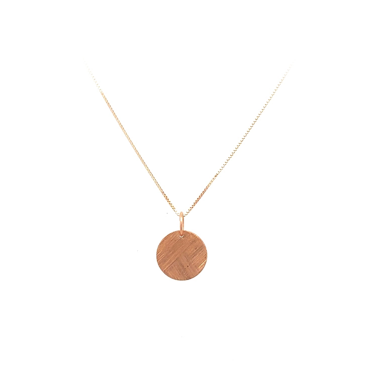 Rose Gold Ring Necklace