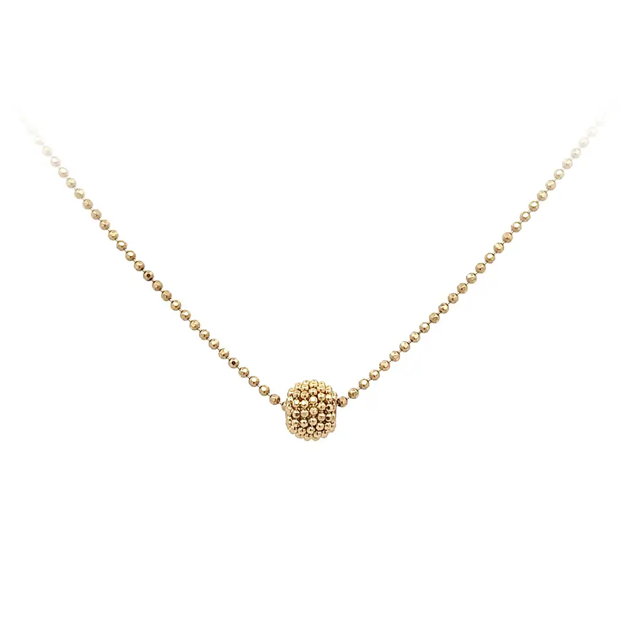 Zlatý Náhrdelník Kuličky