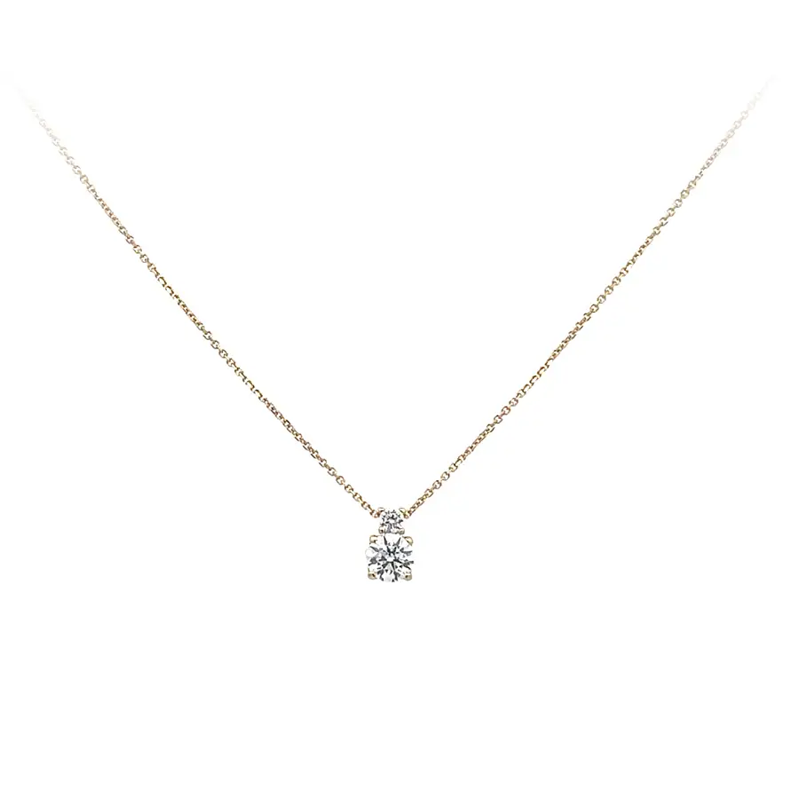 Zlatý Náhrdelník se Zirkony