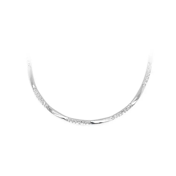 Dámský Náhrdelník z Bílého Zlata