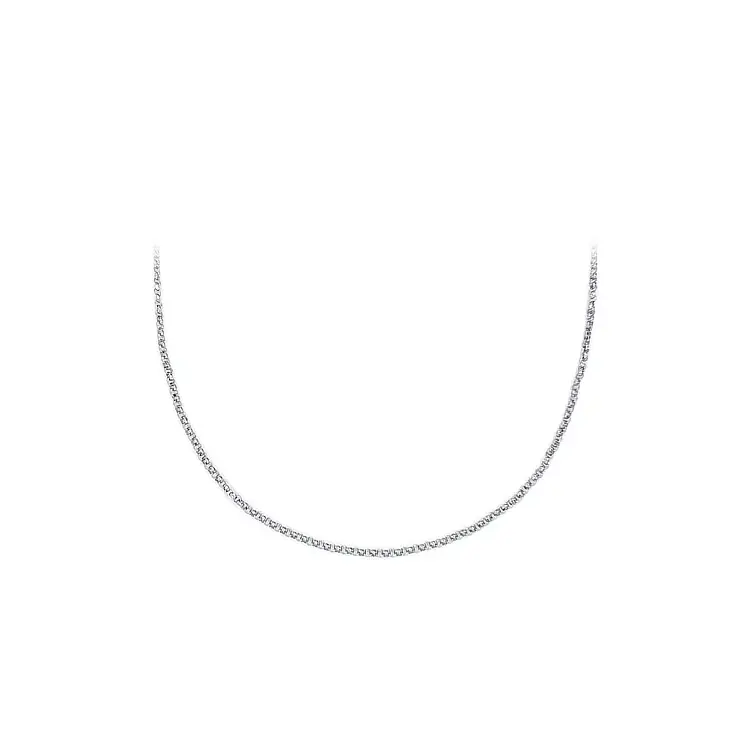 Řetízek Rolo z Bílého Zlata