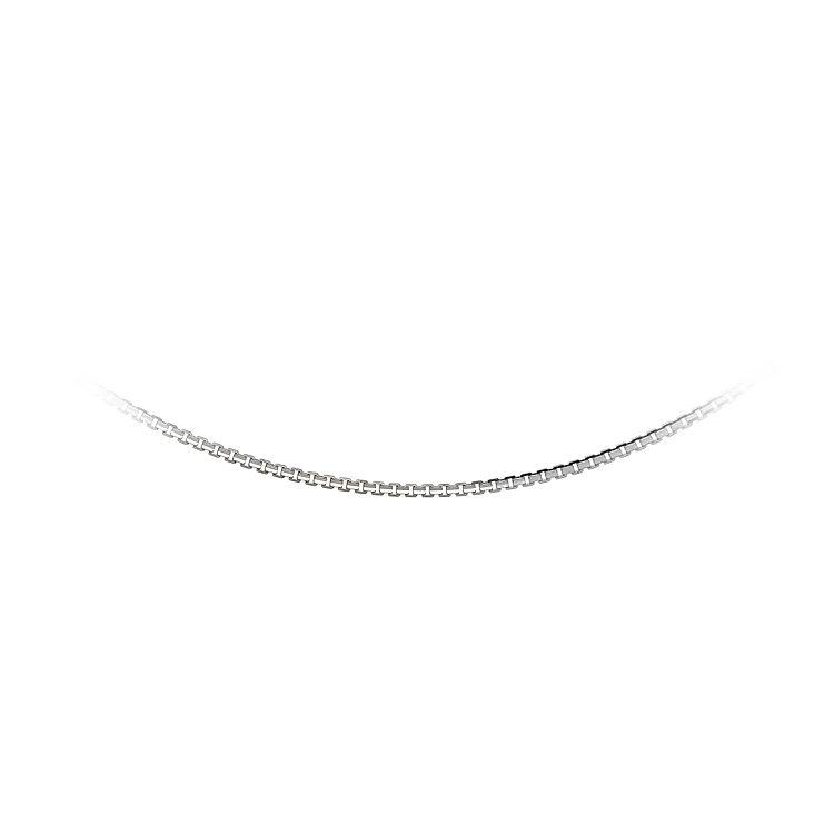 Chain Cube - White Gold Cube