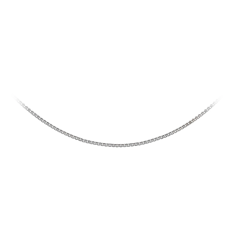 Chain Cube - White Gold Cube