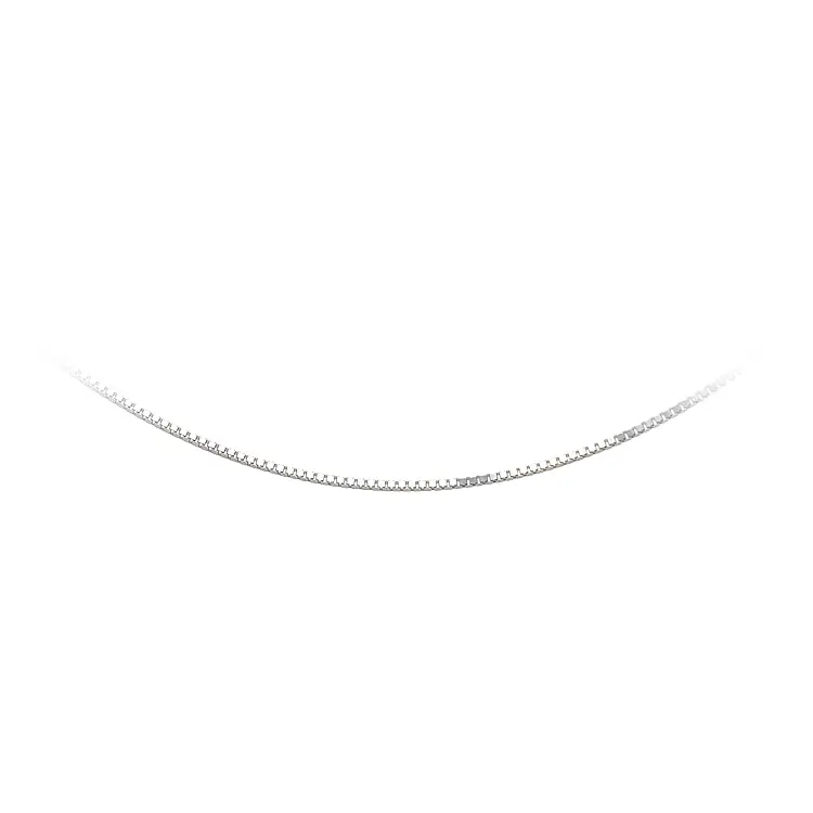 Řetízek Cube - Kostka z Bílého Zlata