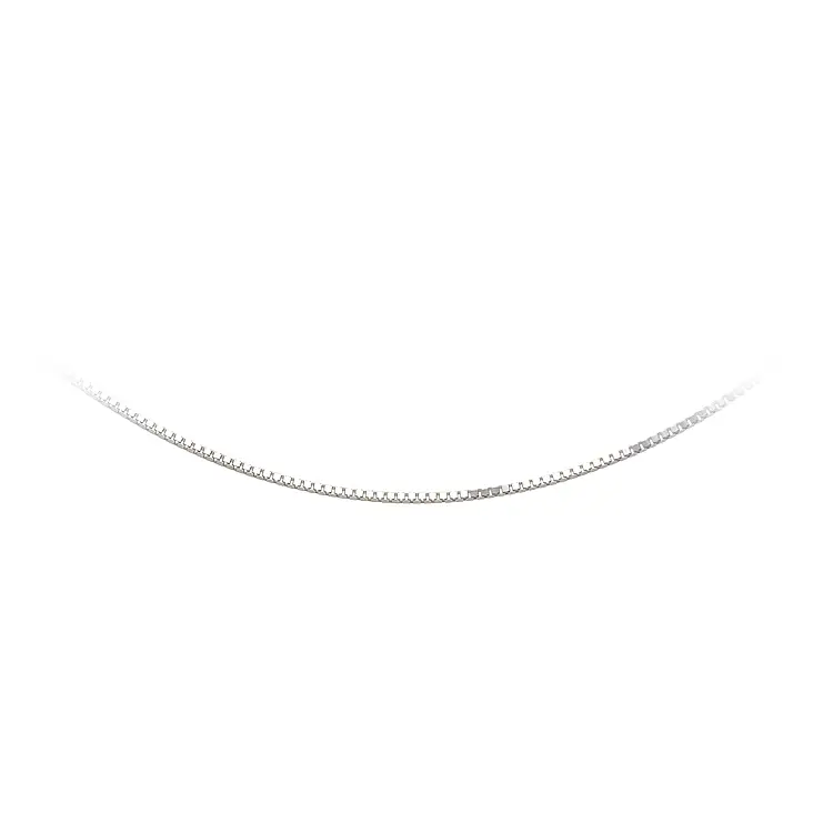 Řetízek Cube - Kostka z Bílého Zlata