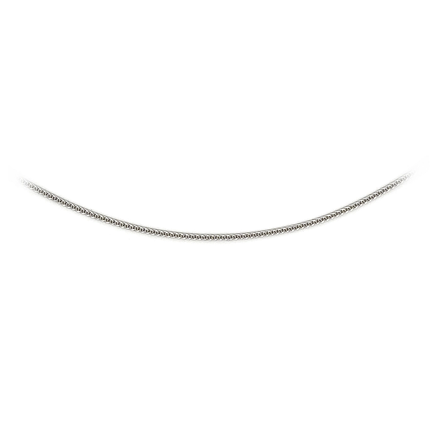 White Gold Fox Tail Chain