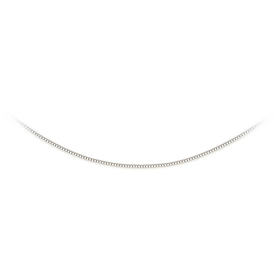 Chain Cube - White Gold Cube