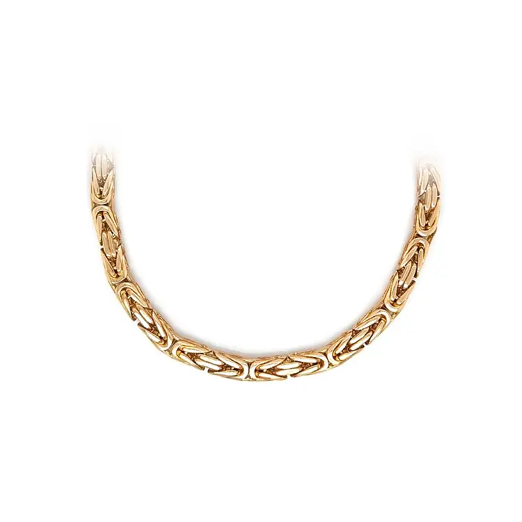 Zlatý Pánský Řetízek Královská Vazba