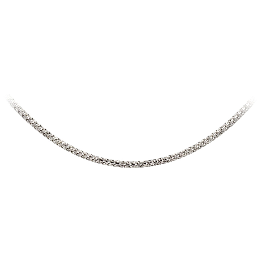 White Gold Franco Chain