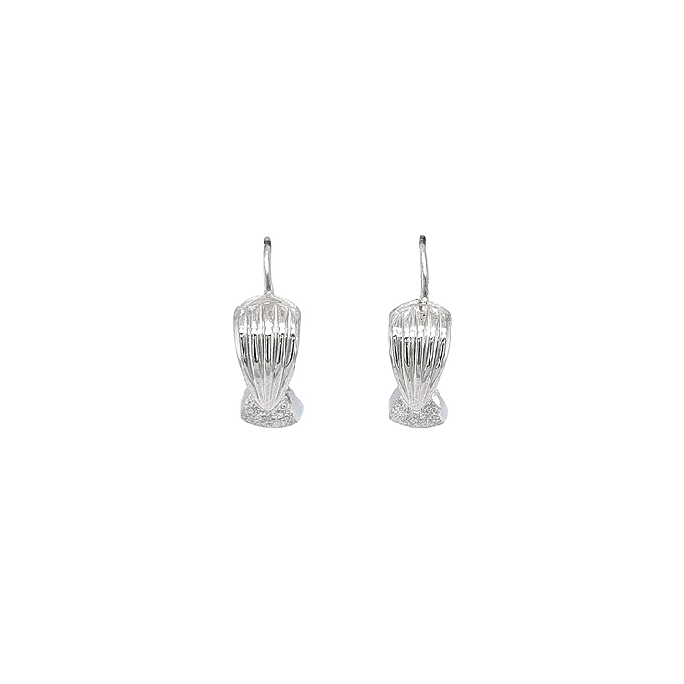 White Gold Earrings