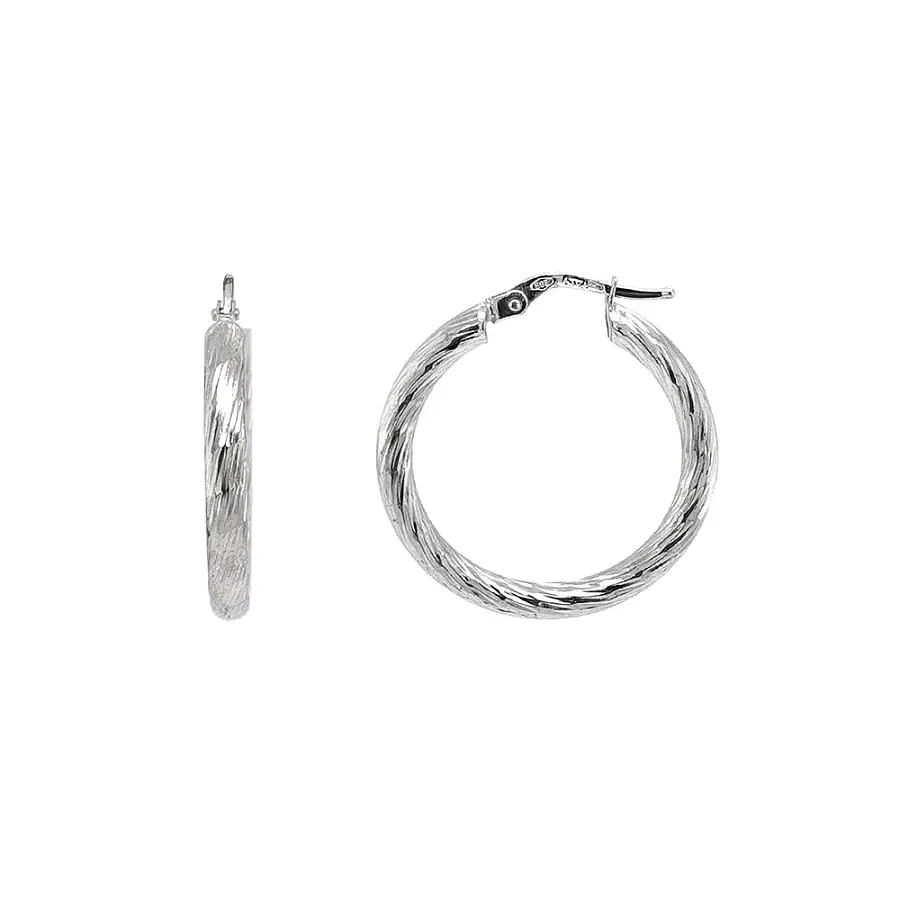 Elegantní Kruhy z Bílého Zlata – Lesk, Který Nepřehlédnete