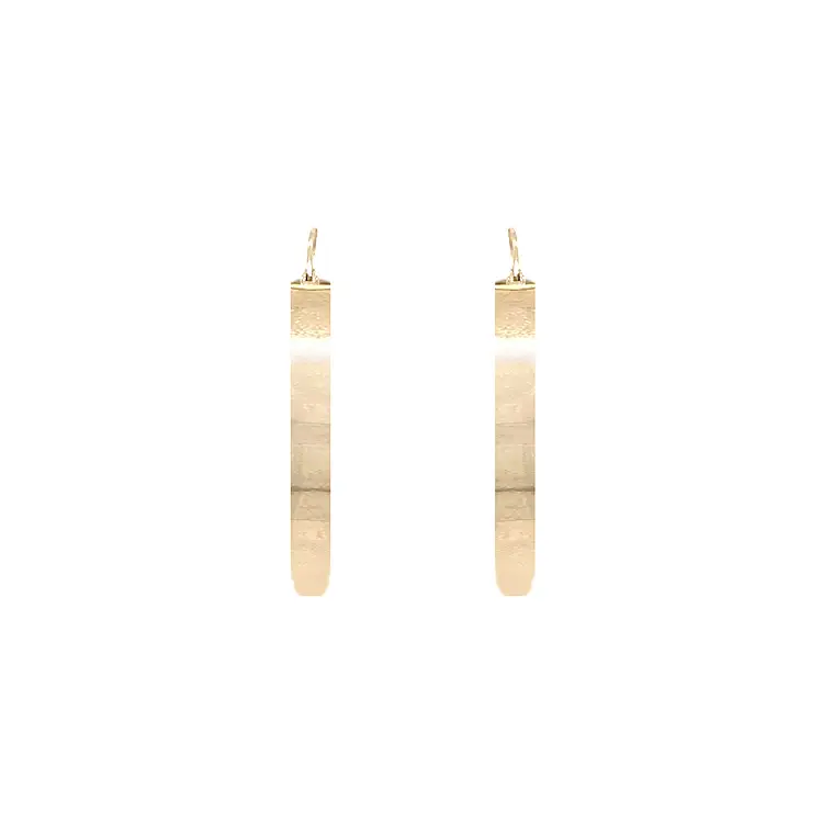 Zlaté Kruhové Náušnice