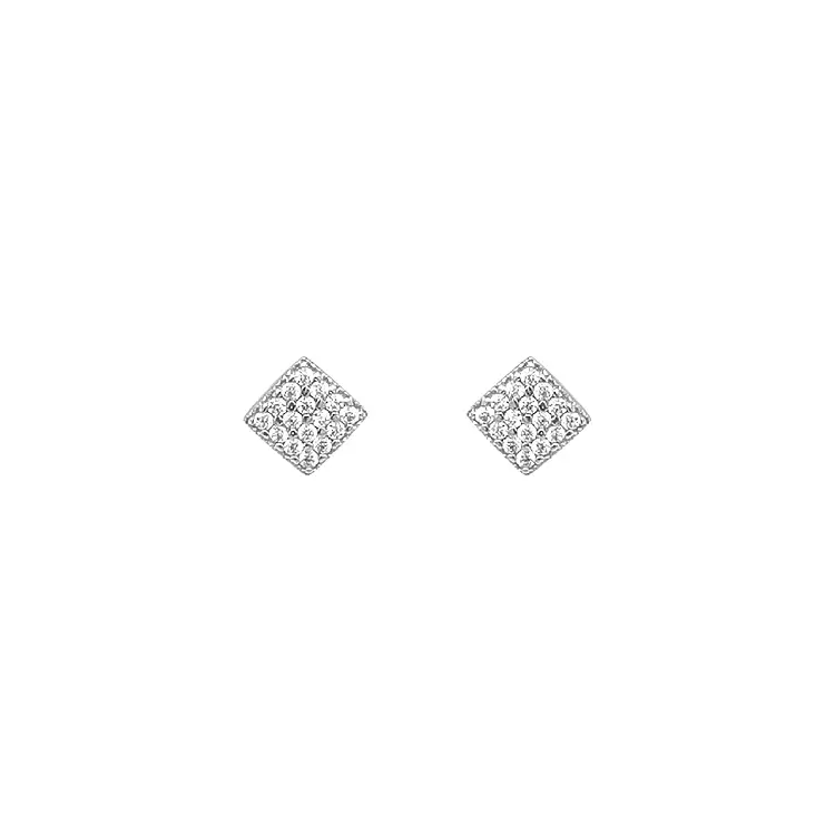 Zlaté Náušnice Pecky se Zirkony