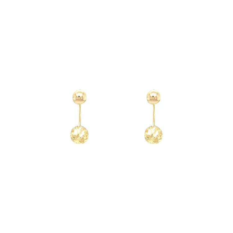 Zlaté Náušnice Kuličky