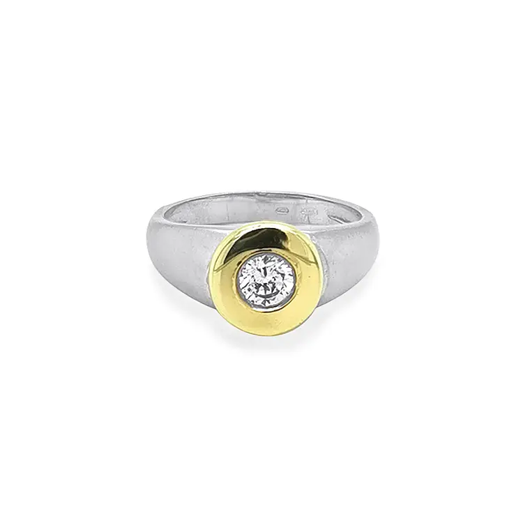 Zlatý Prsten se Zirkonem