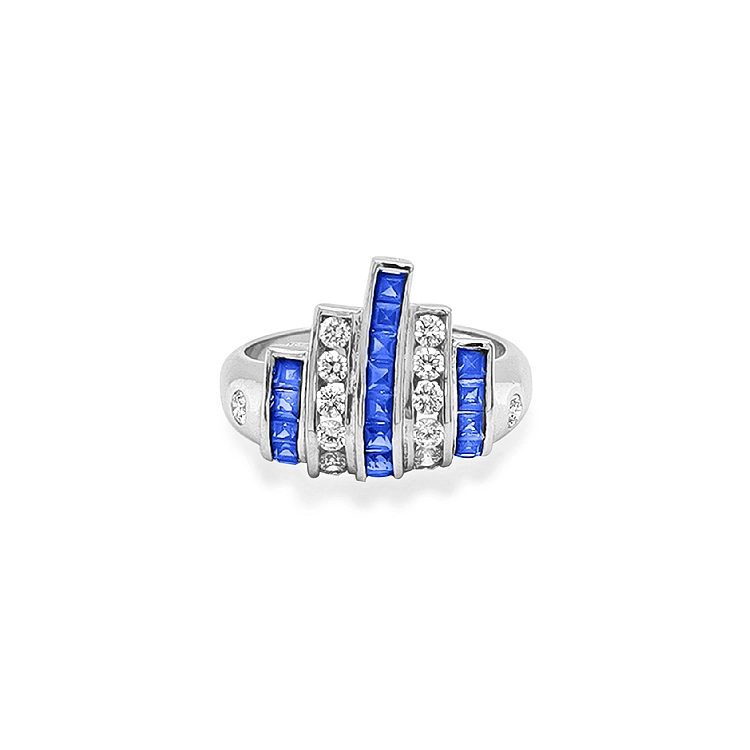Zlatý Prsten s Krystaly Swarovski
