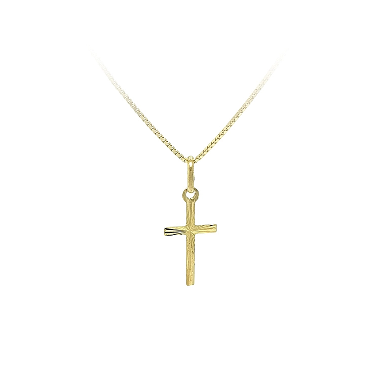 Gold Cross Pendant