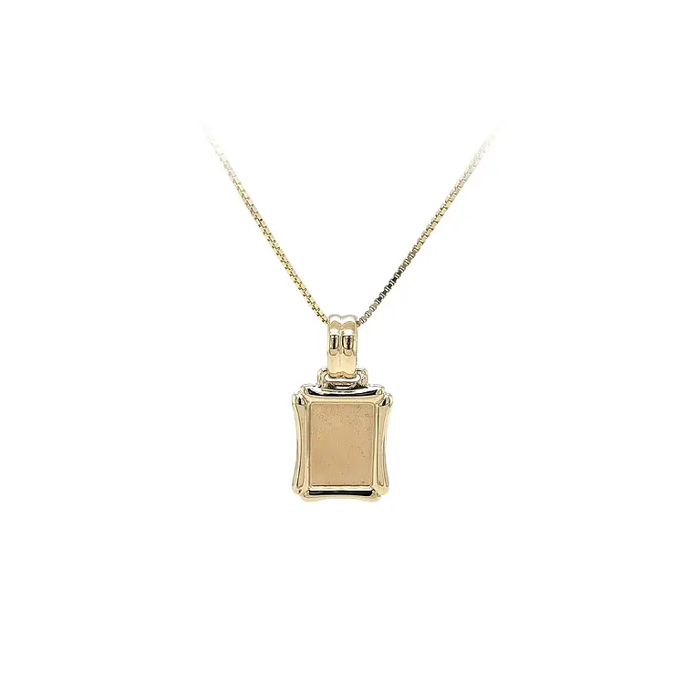 Zlatý Přívěsek Destička na Gravírování