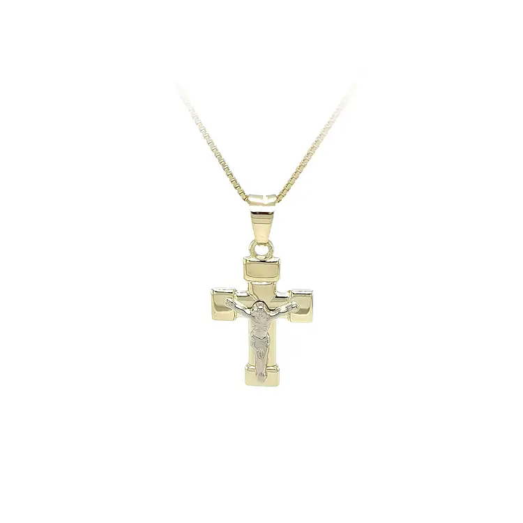 Pendant Cross with Jesus Christ