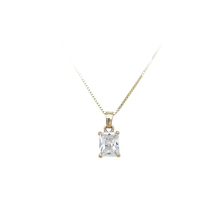 Zlatý Přívěsek se Zirkonem