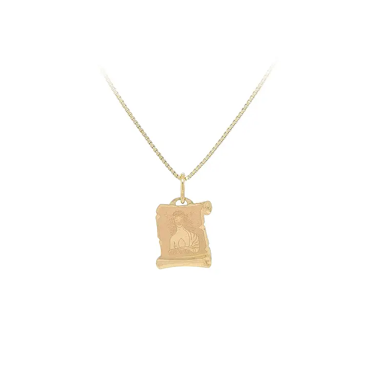 Zlatý Přívěsek Znamení Panna