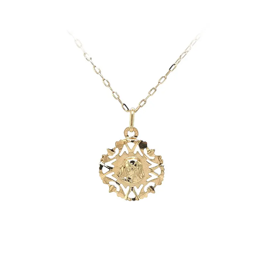 Zlatý Přívěsek Madonka Panna Marie