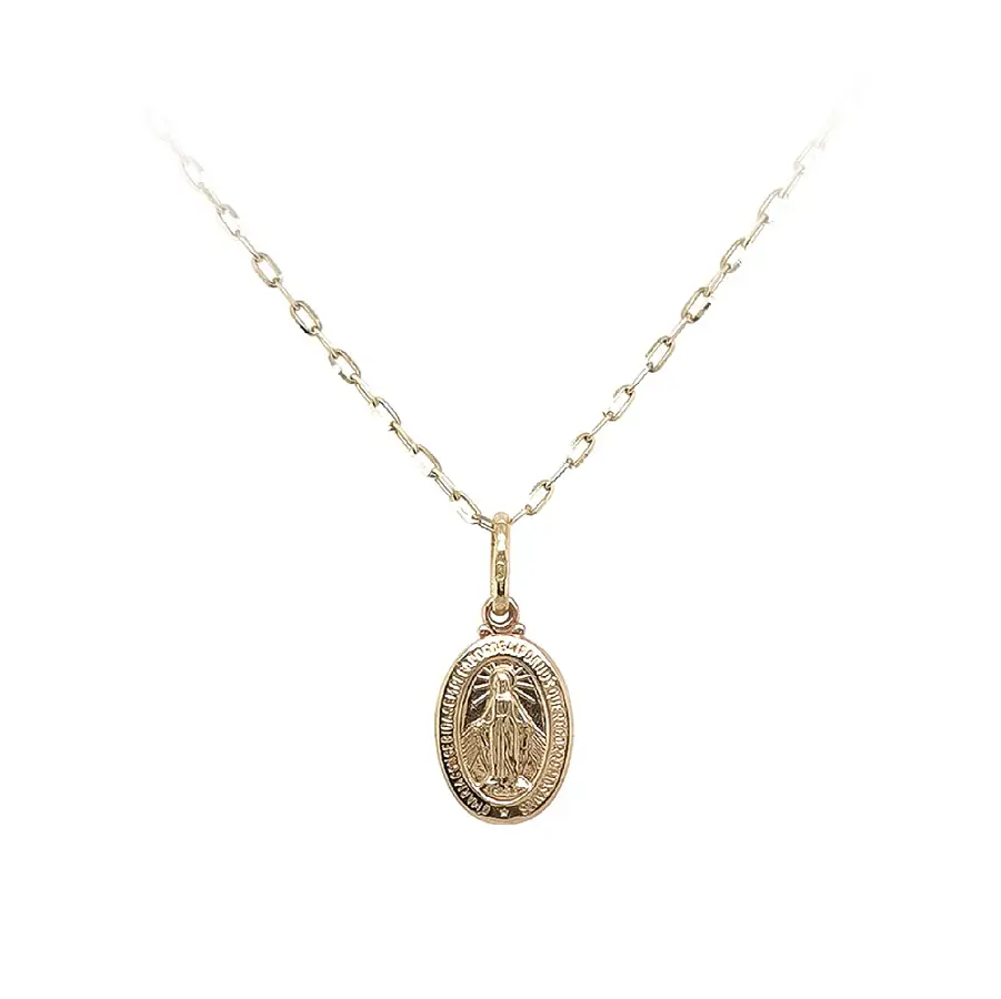 Zlatý Přívěsek Madonka Panna Marie