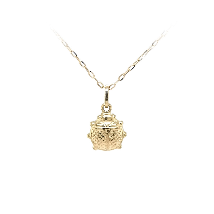 Luxury Pendant in Ladybug shape made of Pure Gold