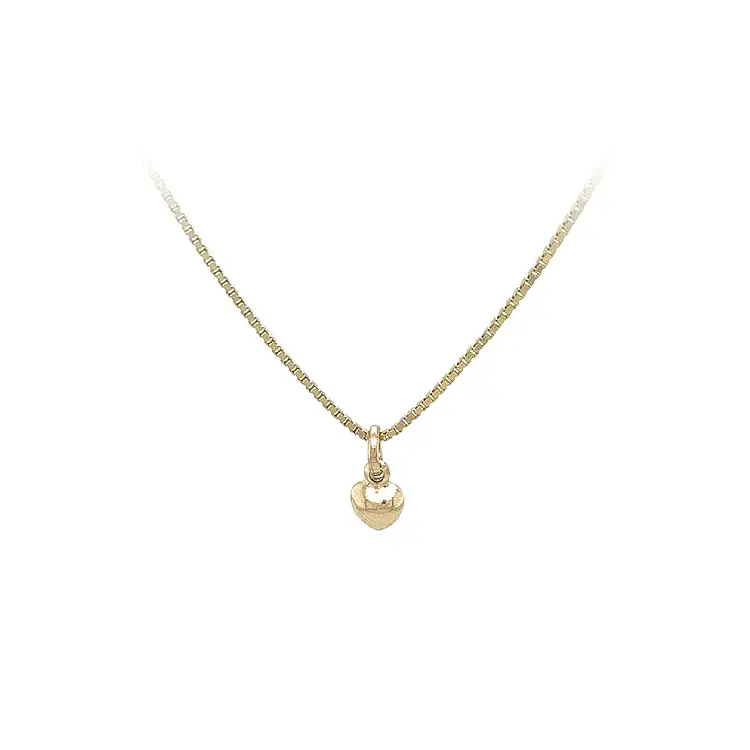 Zlatý Přívěsek Srdíčko