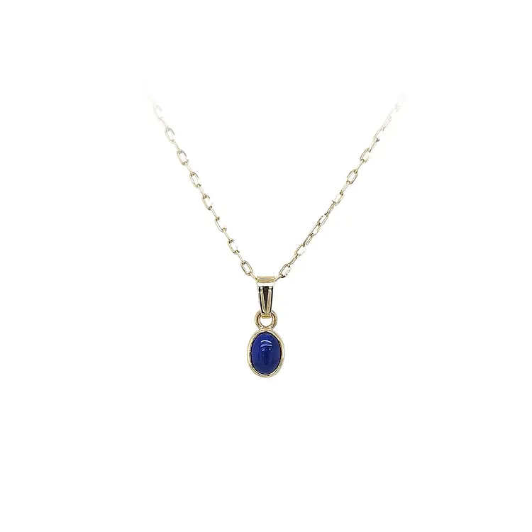 Zlatý Přívěsek s Lapis Lazuli