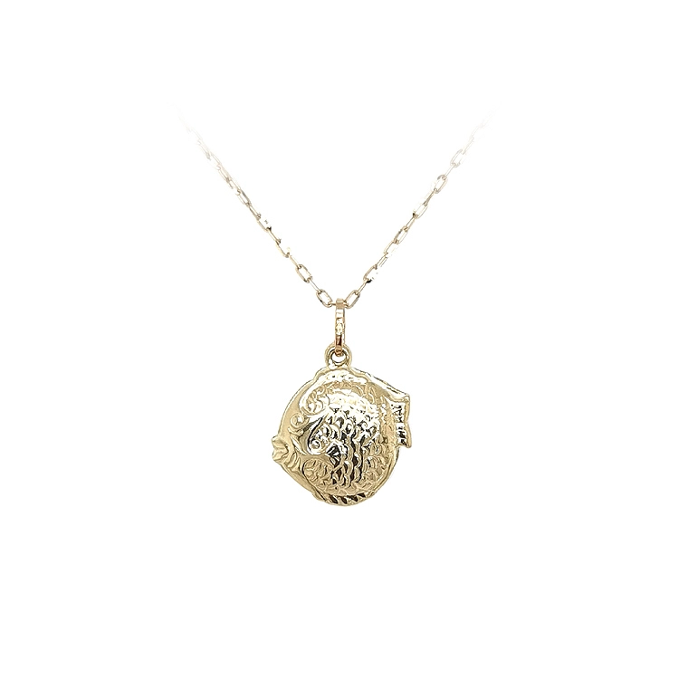 Gold Fish Pendant