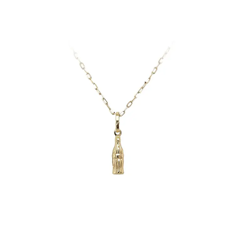 Zlatý Přívěsek Coca Cola