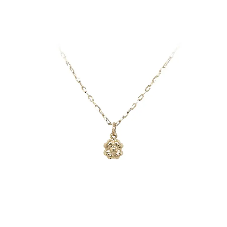 Zlatý Přívěsek Čtyřlístek