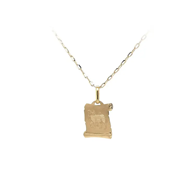 Zlatý Přívěsek Znamení Beran