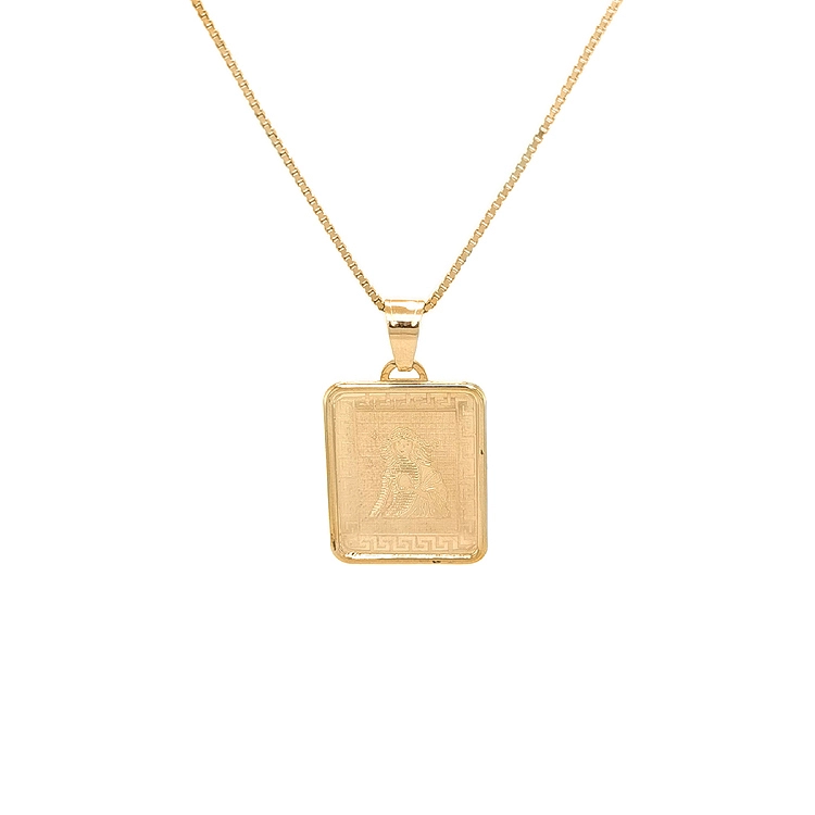 Gold Pendant Sign of the Virgin