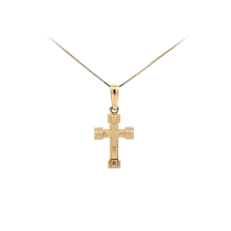 Gold Cross Pendant