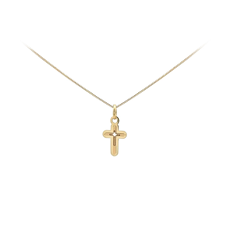 Gold Cross Pendant